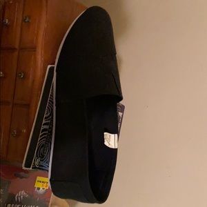 Black slip ons